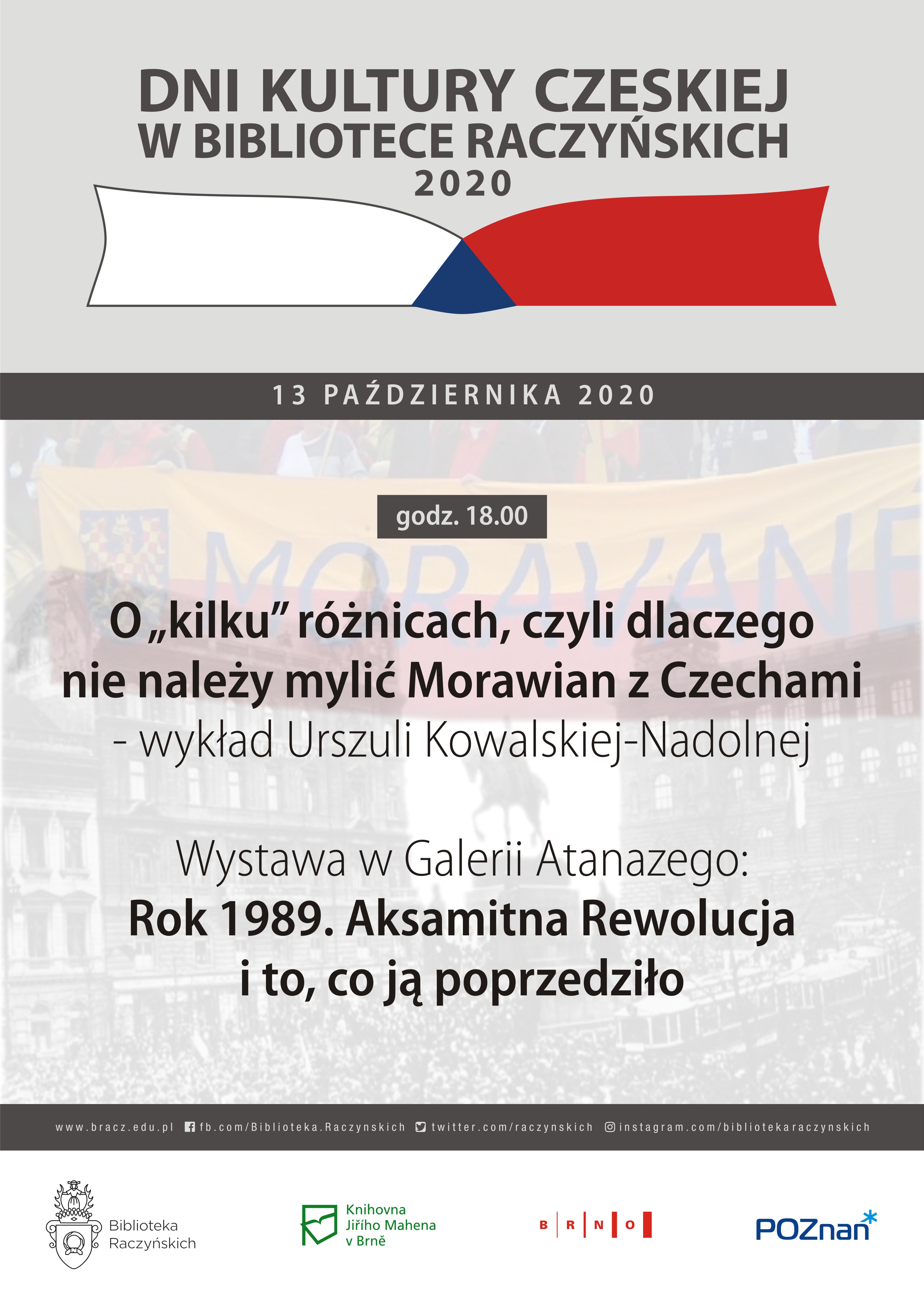 Plakat Dni Kultury Czeskiej