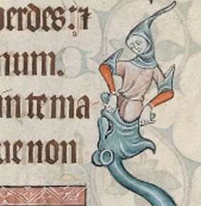 ilustracja przedstawiająca smoka połykającego rycerza