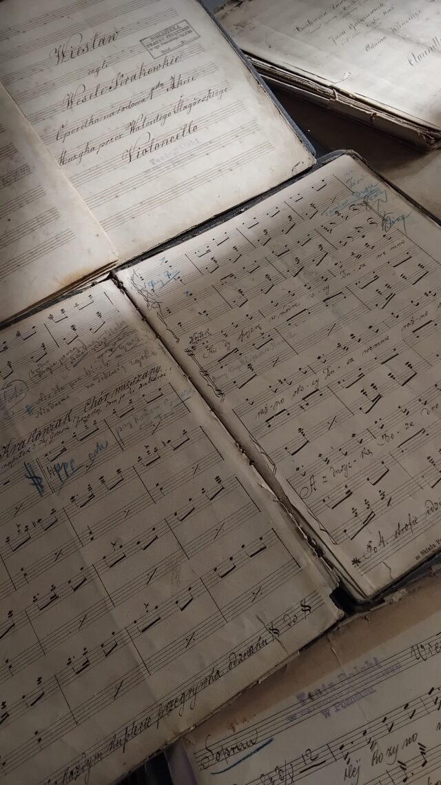 partytury z XIX wieku 