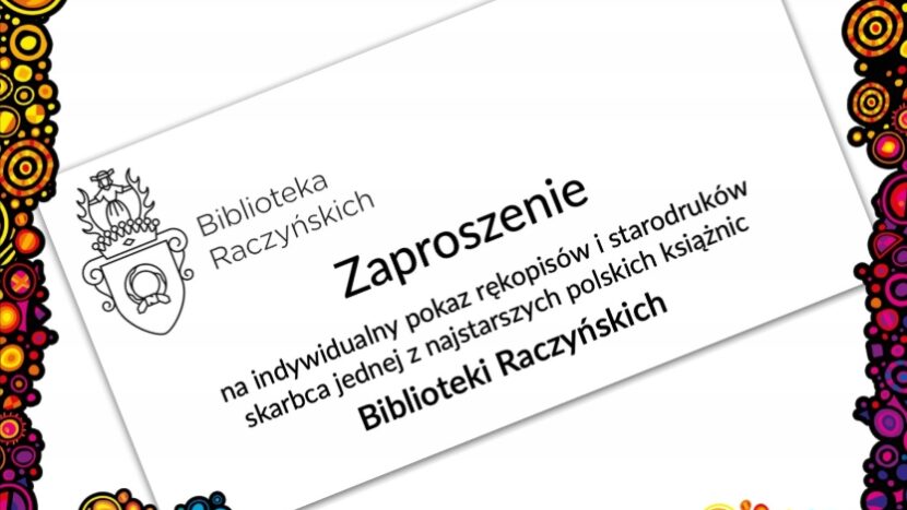 zaproszenie na zwiedzanie z logotypem 34 finału WOŚP