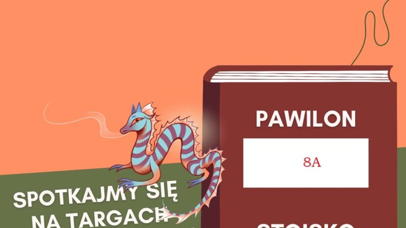 Grafika z napisem Poznańskie Targi Książki oraz datą wydarzenia